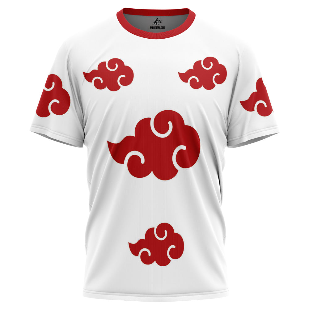 Naruto Akatsuki White T-Shirt