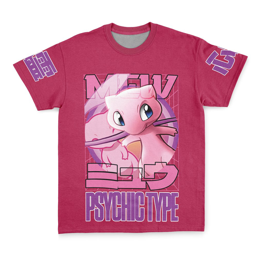 Mew Pokemon Streetwear T-Shirt