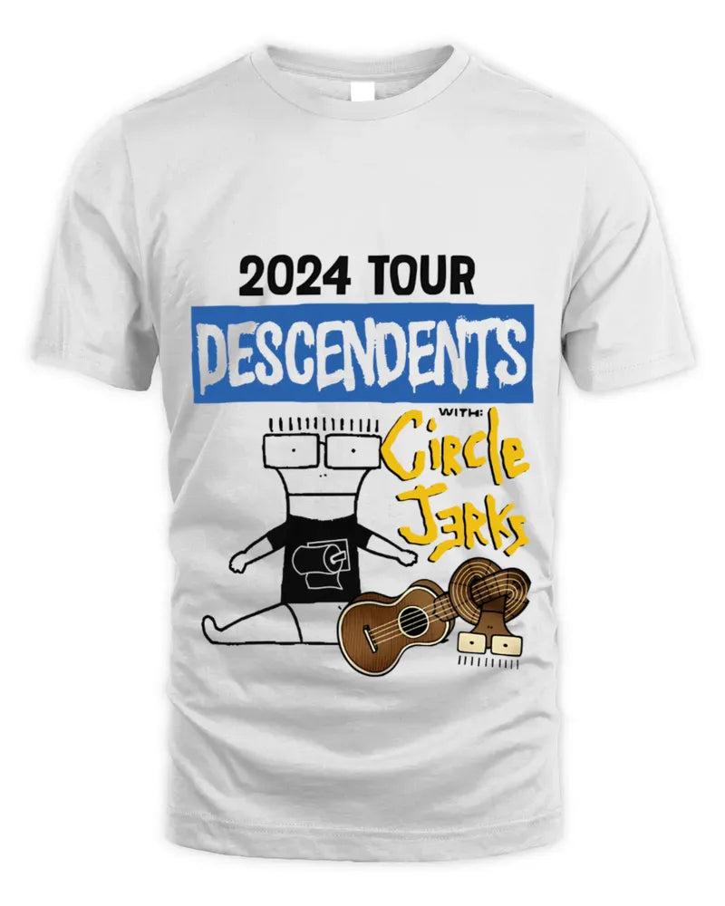 2024 Tour Descendents With Circle Jerks Hoodie Sweatshirt