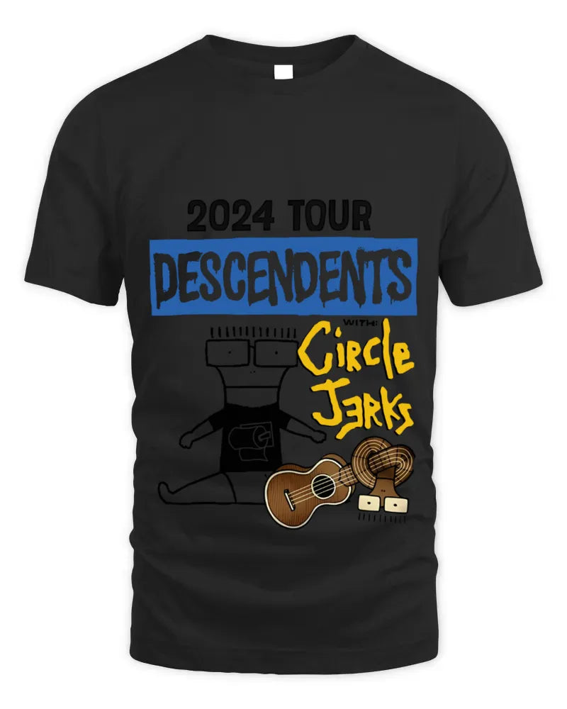2024 Tour Descendents With Circle Jerks Hoodie Sweatshirt