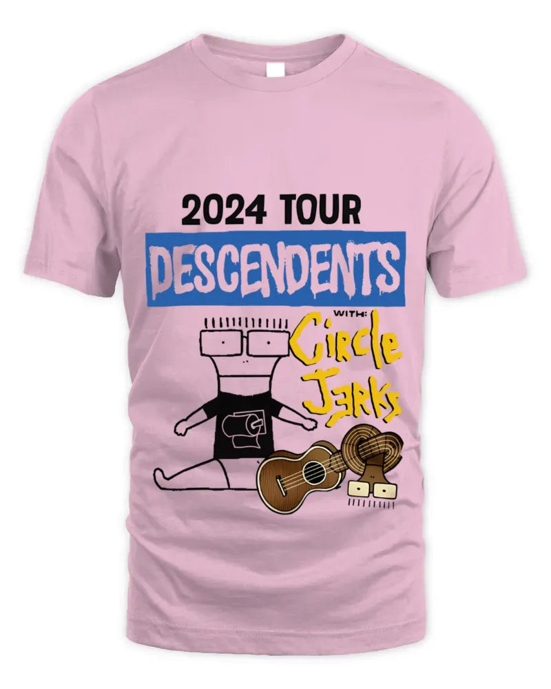 2024 Tour Descendents With Circle Jerks Hoodie Sweatshirt