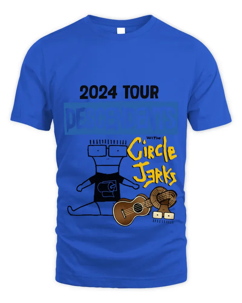 2024 Tour Descendents With Circle Jerks Hoodie Sweatshirt