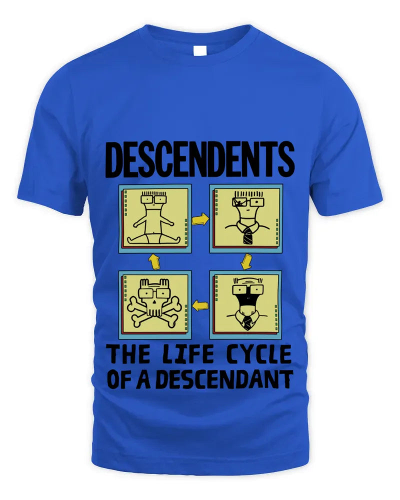 Circle Jerks X Descendents Band The Evolution Of A Descendant Shirt Clothing