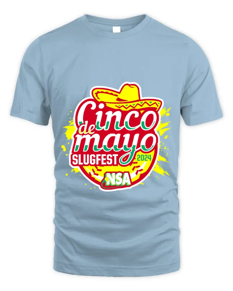 2024 Nsa Cinco De Mayo Slugfest Fastpitch Tournament T-Shirt Green