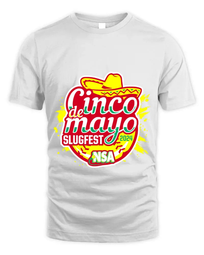 2024 Nsa Cinco De Mayo Slugfest Fastpitch Tournament T-Shirt Green
