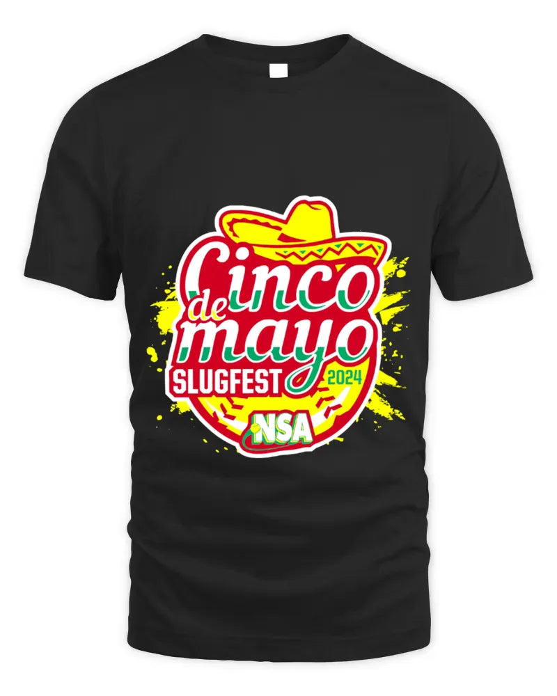2024 Nsa Cinco De Mayo Slugfest Fastpitch Tournament T-Shirt Green