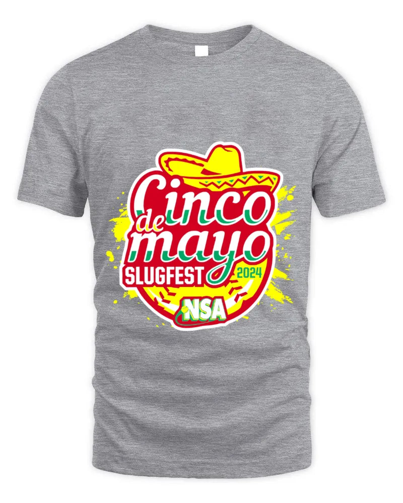 2024 Nsa Cinco De Mayo Slugfest Fastpitch Tournament T-Shirt Green