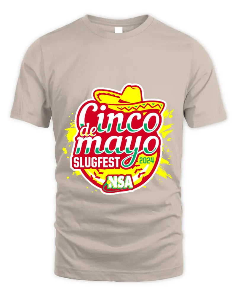 2024 Nsa Cinco De Mayo Slugfest Fastpitch Tournament T-Shirt Green