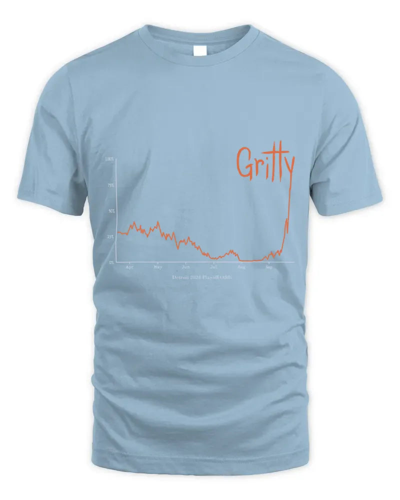 Detroit Tigers 2024 Playoff Odds Gritty T-Shirt
