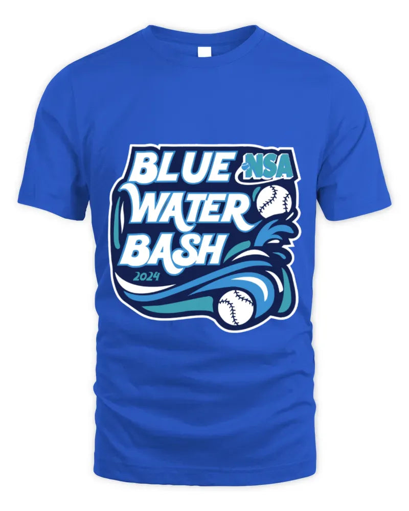 2024 Nsa Blue Water Bash Fastpitch Tournament T-Shirt