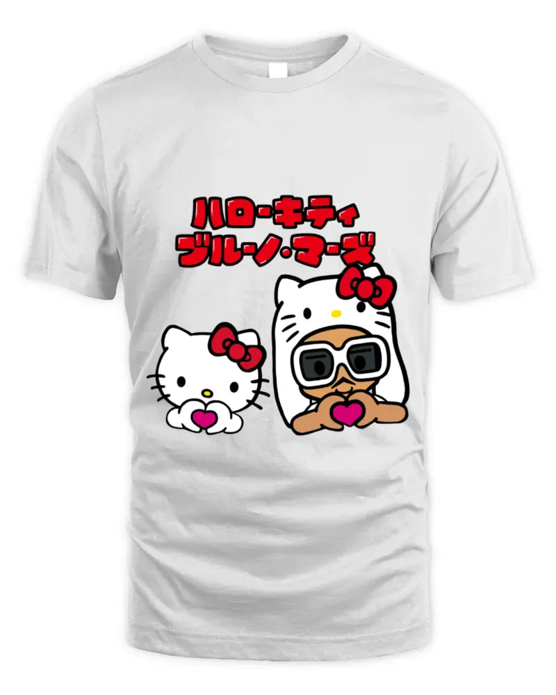Bruno Mars X Hello Kitty New Shirt