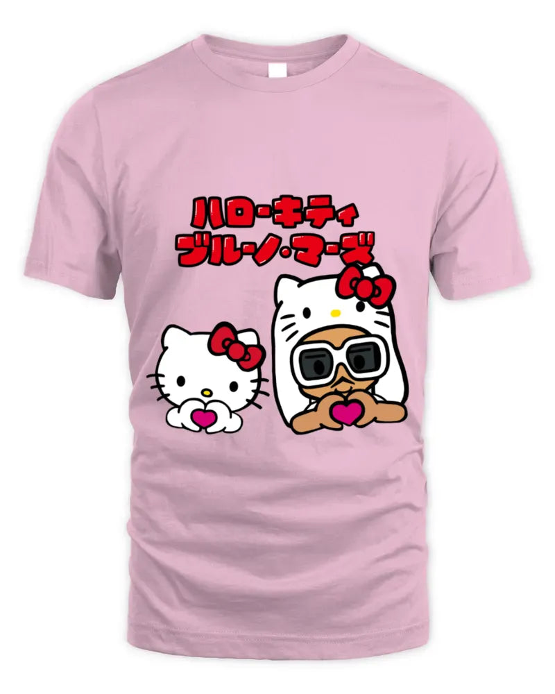 Bruno Mars X Hello Kitty New Shirt