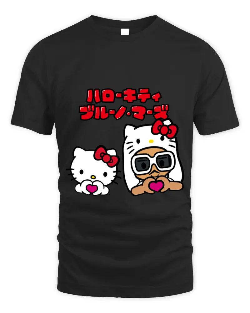 Bruno Mars X Hello Kitty New Shirt