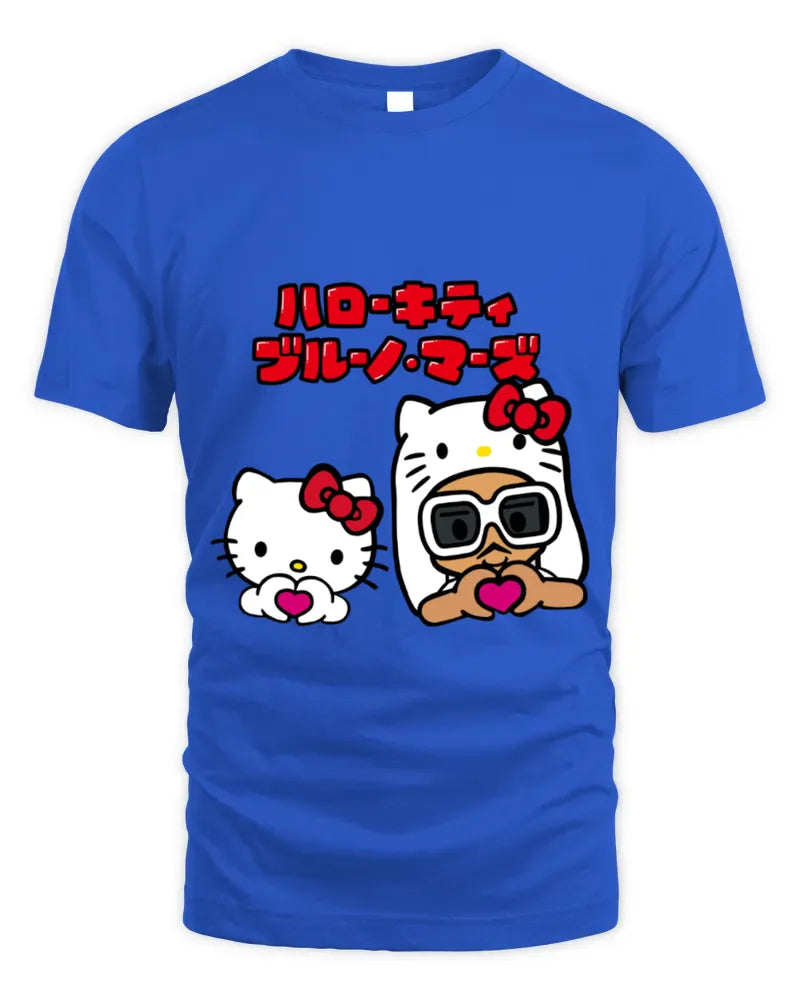 Bruno Mars X Hello Kitty New Shirt