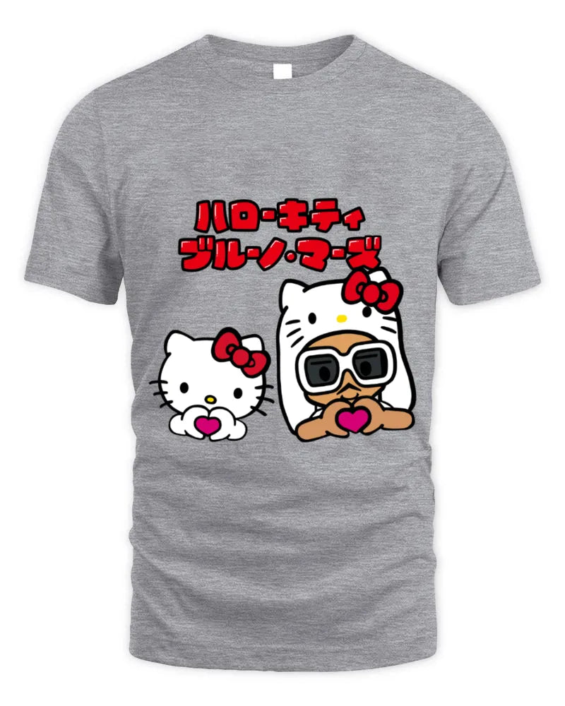 Bruno Mars X Hello Kitty New Shirt