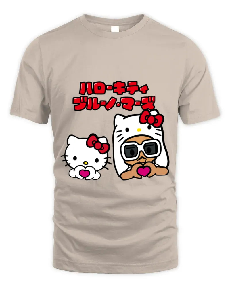 Bruno Mars X Hello Kitty New Shirt