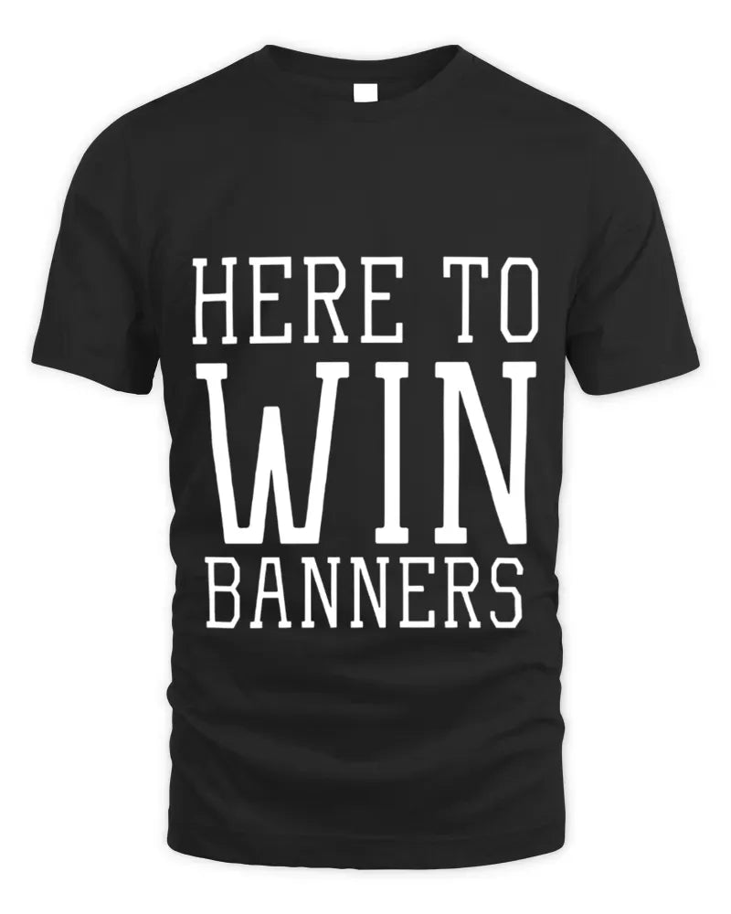 The Here to Win Banners Kentucky Basketball Shirt Royal