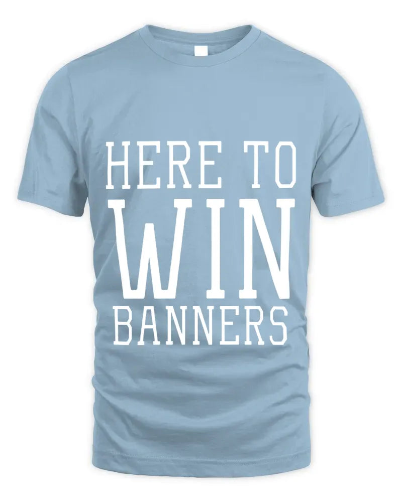 The Here to Win Banners Kentucky Basketball Shirt Royal
