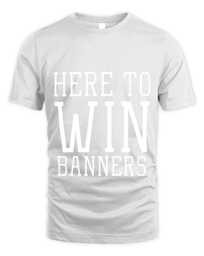 The Here to Win Banners Kentucky Basketball Shirt Royal