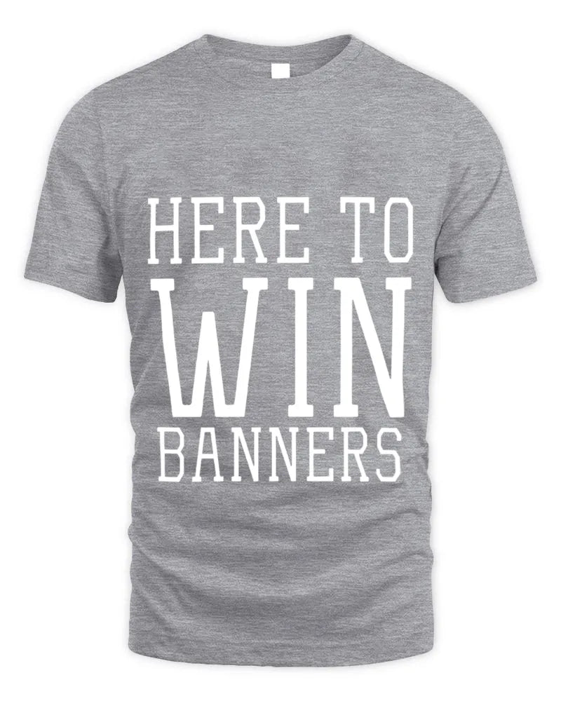 The Here to Win Banners Kentucky Basketball Shirt Royal