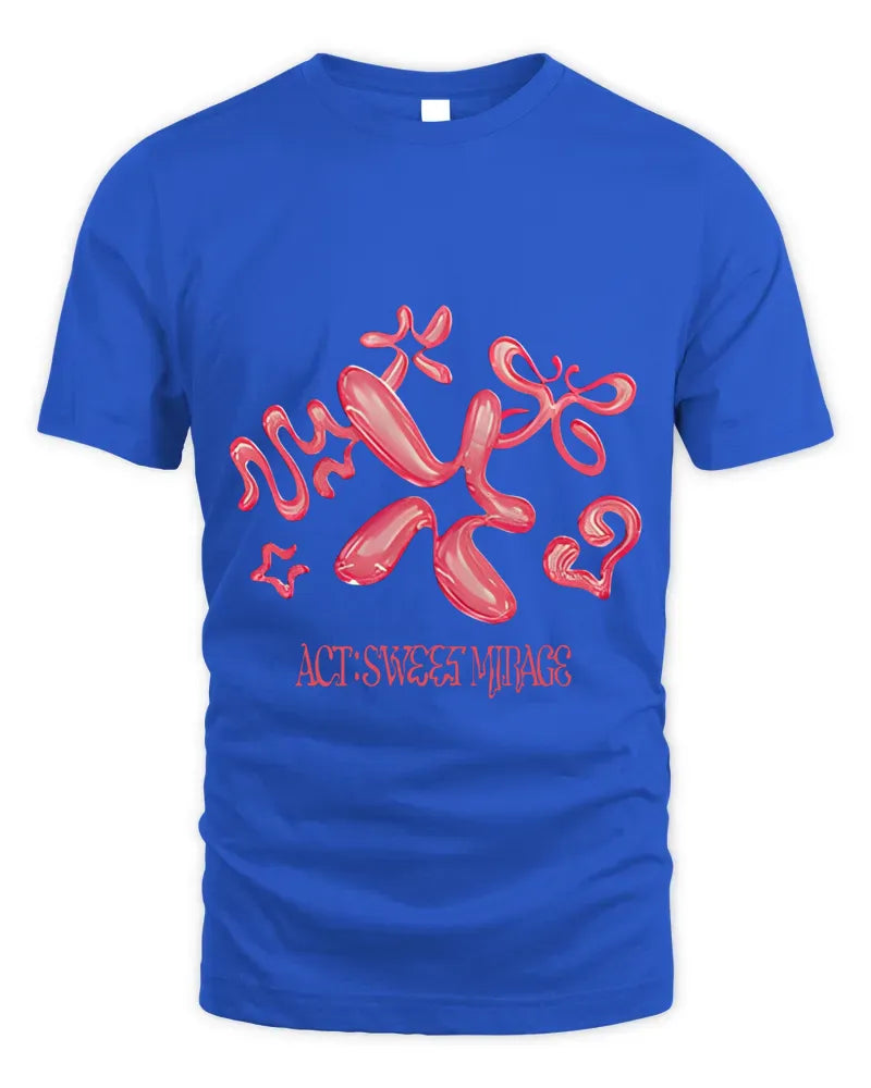 TXT Merch TXT World Tour ACT Sweet Mirage Black Tee