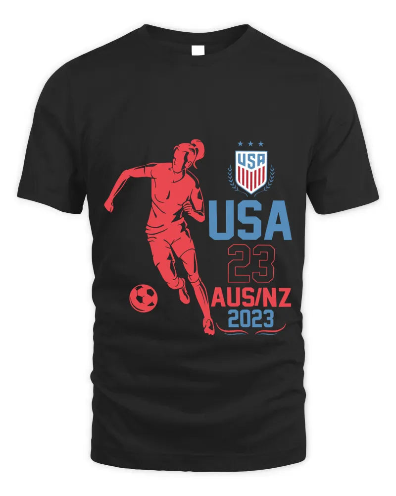 FIFAWWC American Women World Cup Soccer 2023 AUS-NZ Logo Shirt