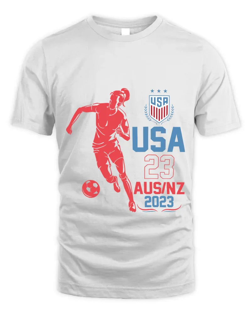 FIFAWWC American Women World Cup Soccer 2023 AUS-NZ Logo Shirt