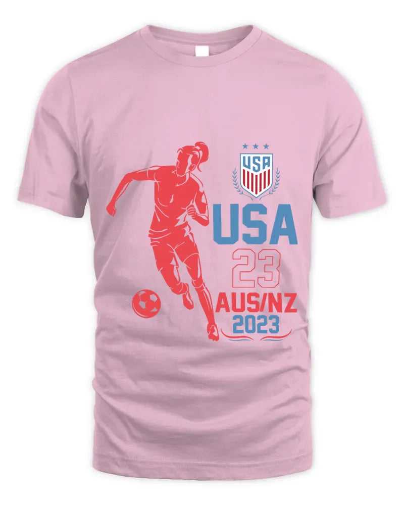 FIFAWWC American Women World Cup Soccer 2023 AUS-NZ Logo Shirt