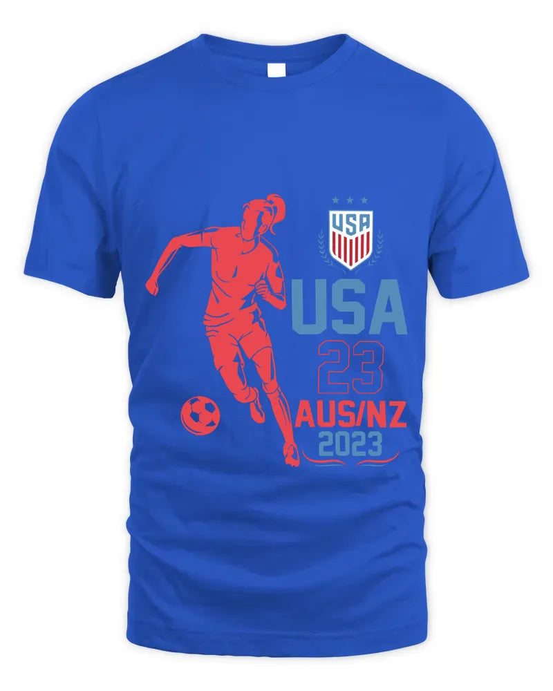 FIFAWWC American Women World Cup Soccer 2023 AUS-NZ Logo Shirt