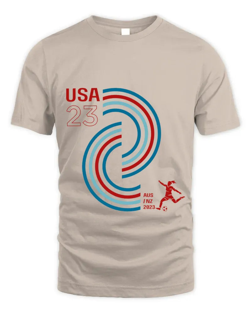 Usa 23 Aus-Nz 2023 Soccer Shirt White