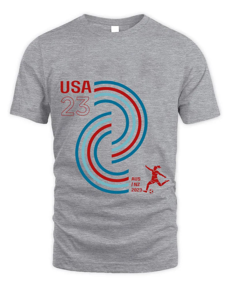 Usa 23 Aus-Nz 2023 Soccer Shirt White