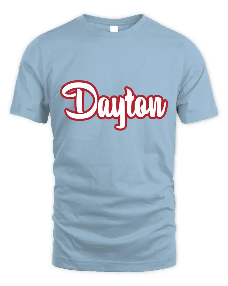 Dayton Flyers Basketball Chapel Blue Jersey Tee Blue