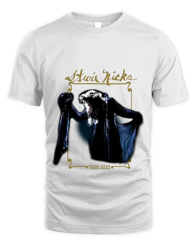 Stevie Nicks Merch Stevie Nicks Tour Tambourine Tee Navy