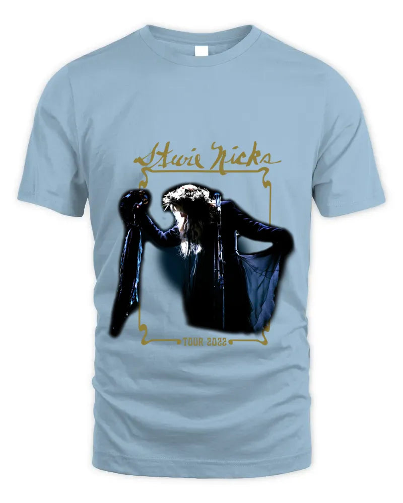 Stevie Nicks Merch Stevie Nicks Tour Tambourine Tee Navy