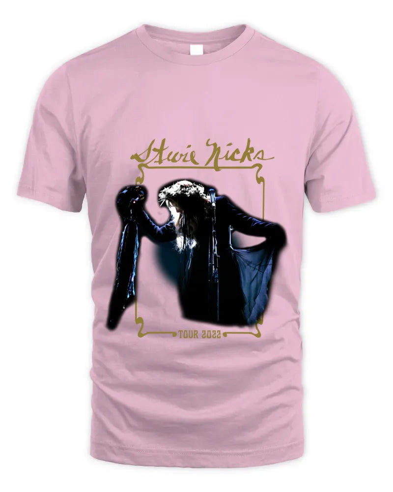 Stevie Nicks Merch Stevie Nicks Tour Tambourine Tee Navy