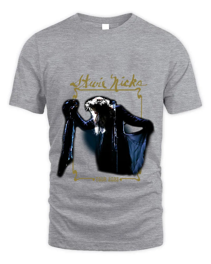 Stevie Nicks Merch Stevie Nicks Tour Tambourine Tee Navy