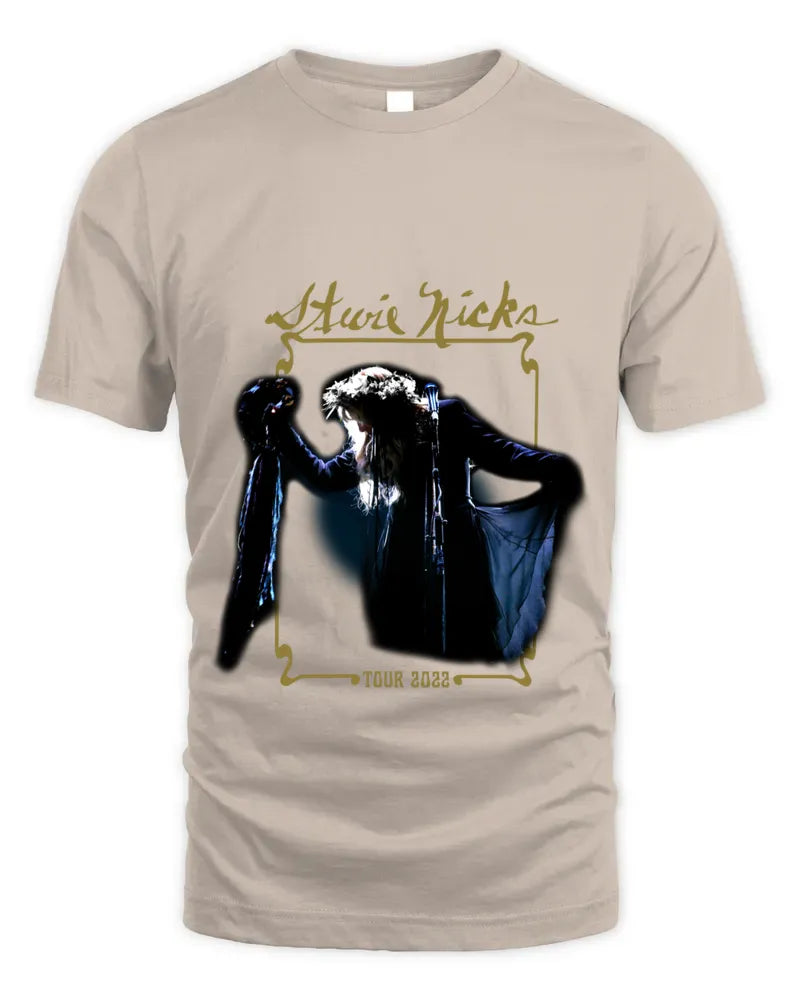 Stevie Nicks Merch Stevie Nicks Tour Tambourine Tee Navy