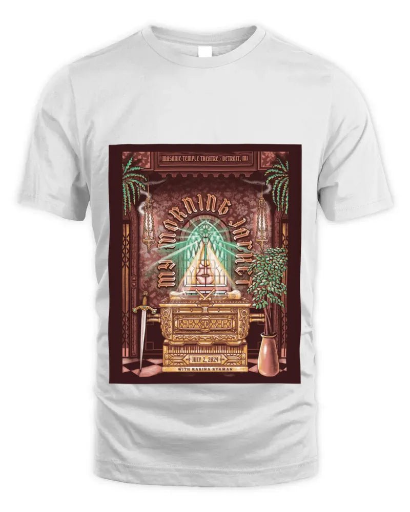 My Morning Jacket Merch Jul 2 2024 Masonic Temple Theatre Detroit Mi Poster Shirt