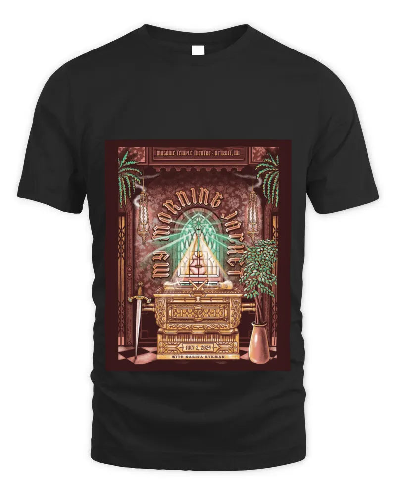 My Morning Jacket Merch Jul 2 2024 Masonic Temple Theatre Detroit Mi Poster Shirt