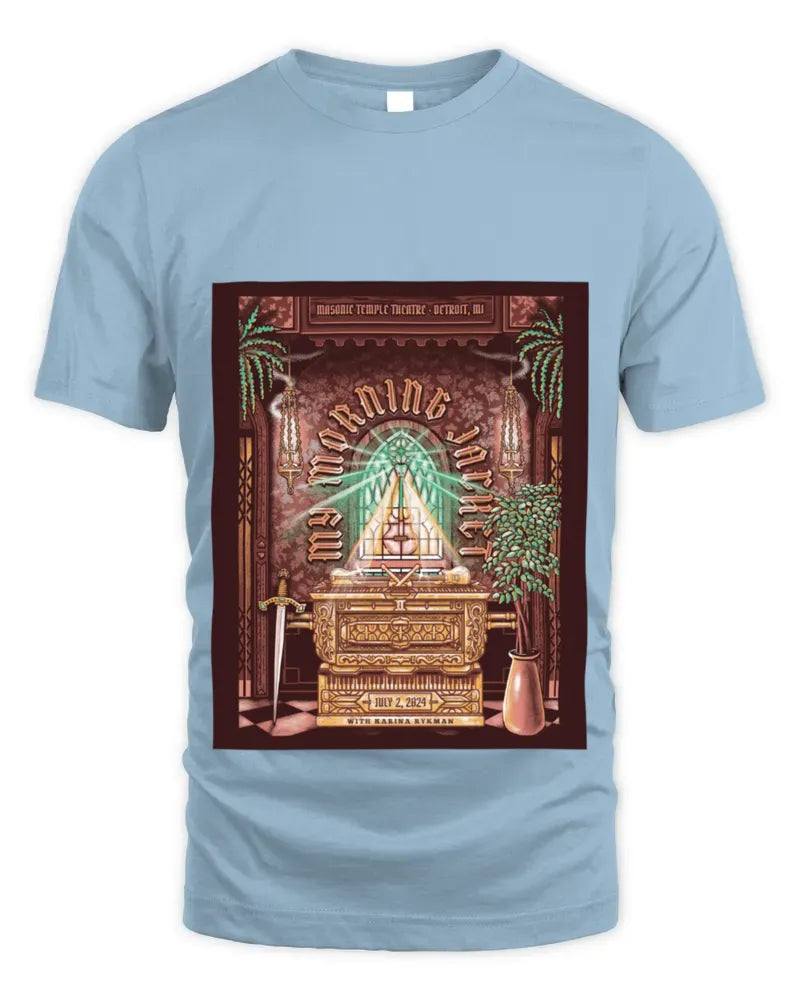 My Morning Jacket Merch Jul 2 2024 Masonic Temple Theatre Detroit Mi Poster Shirt