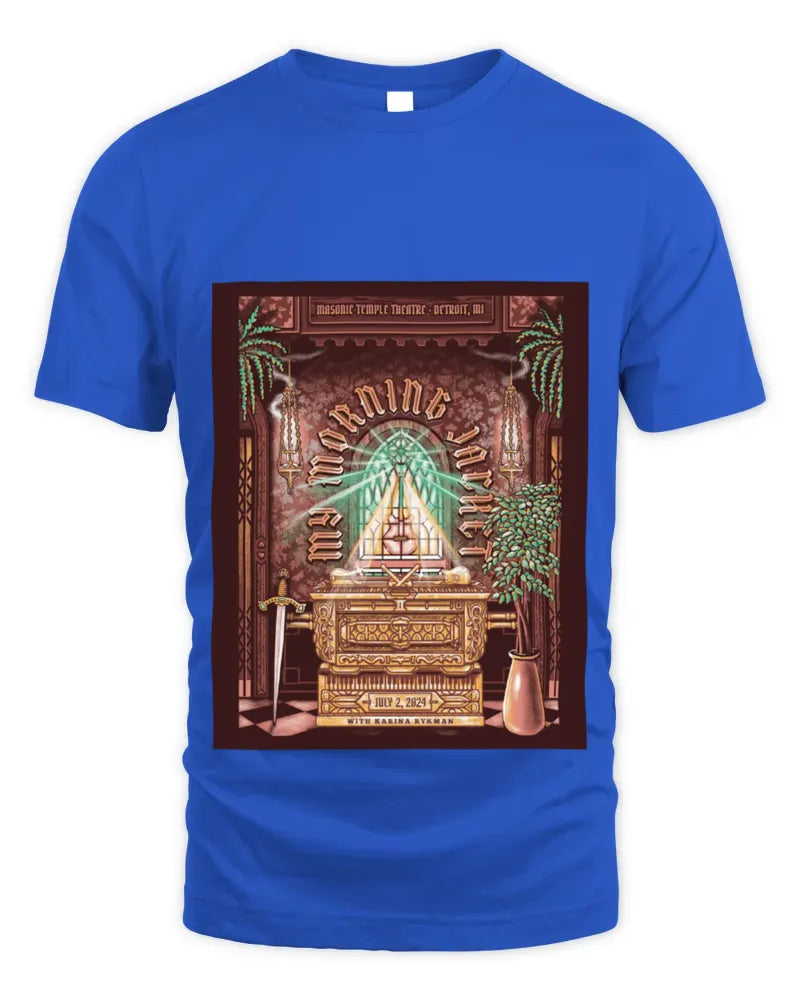 My Morning Jacket Merch Jul 2 2024 Masonic Temple Theatre Detroit Mi Poster Shirt