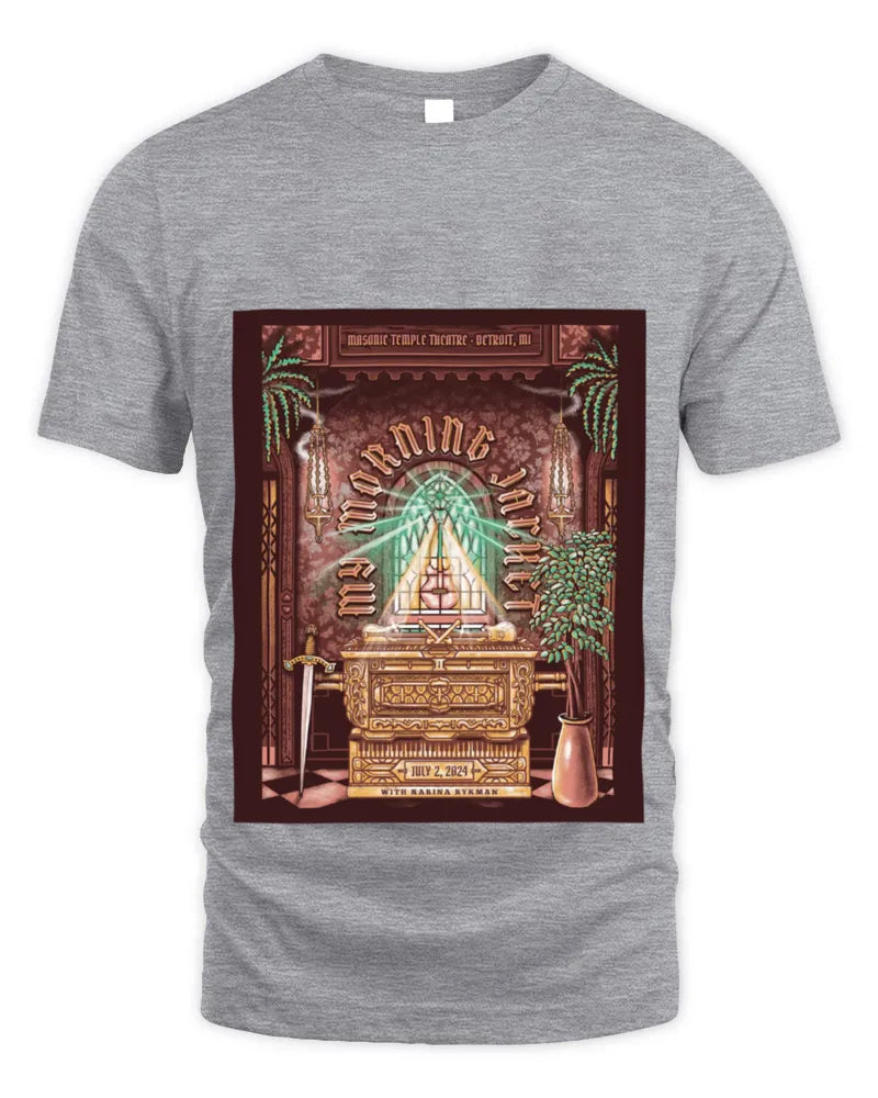 My Morning Jacket Merch Jul 2 2024 Masonic Temple Theatre Detroit Mi Poster Shirt