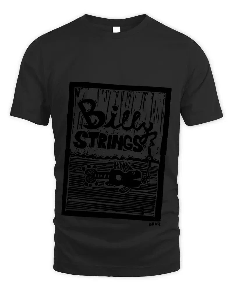 Billy Strings Merch Danny Barnes Fish Guitar Summer Tour 2023 T Shirt