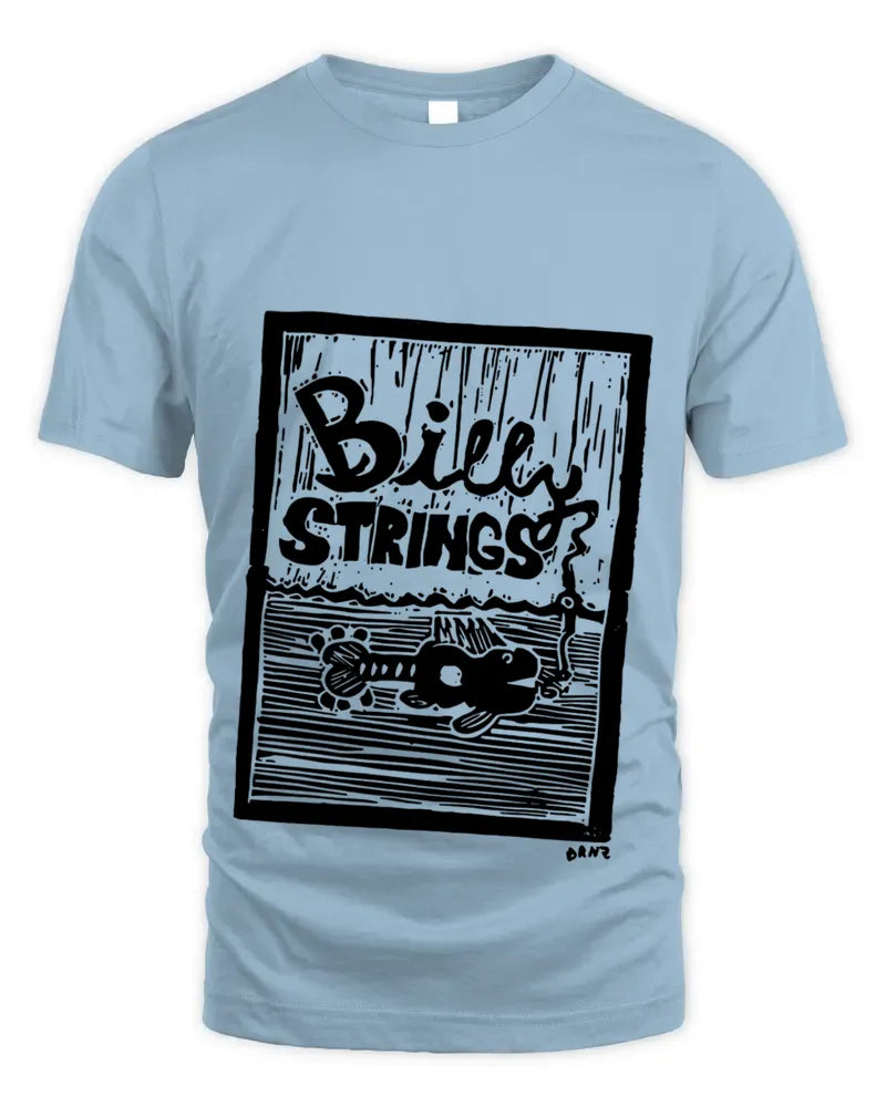 Billy Strings Merch Danny Barnes Fish Guitar Summer Tour 2023 T Shirt