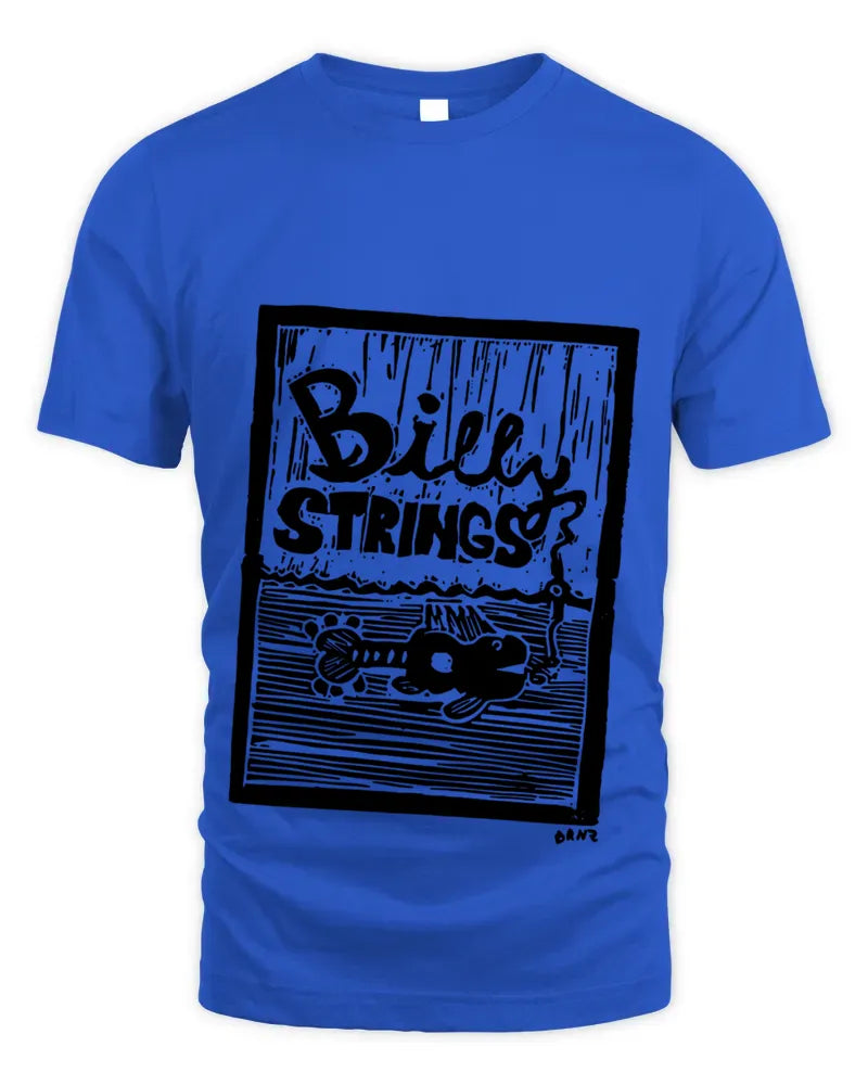 Billy Strings Merch Danny Barnes Fish Guitar Summer Tour 2023 T Shirt