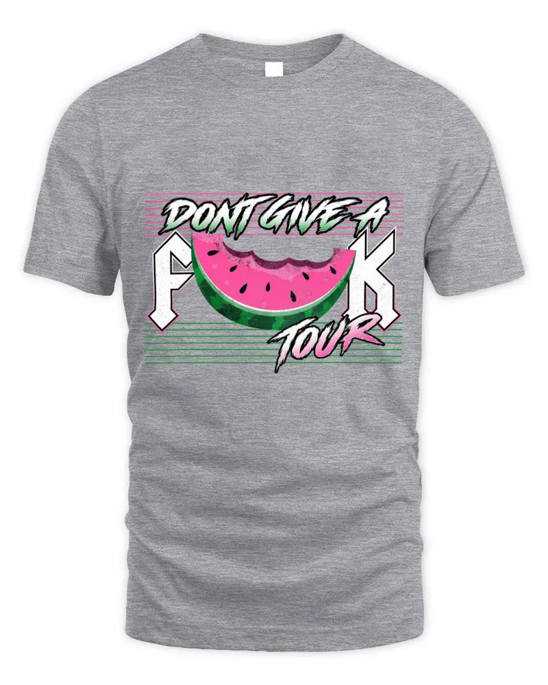 Official Couch Racer Shop Don'T Give A Fxxk Tour 2023 Shirt Black