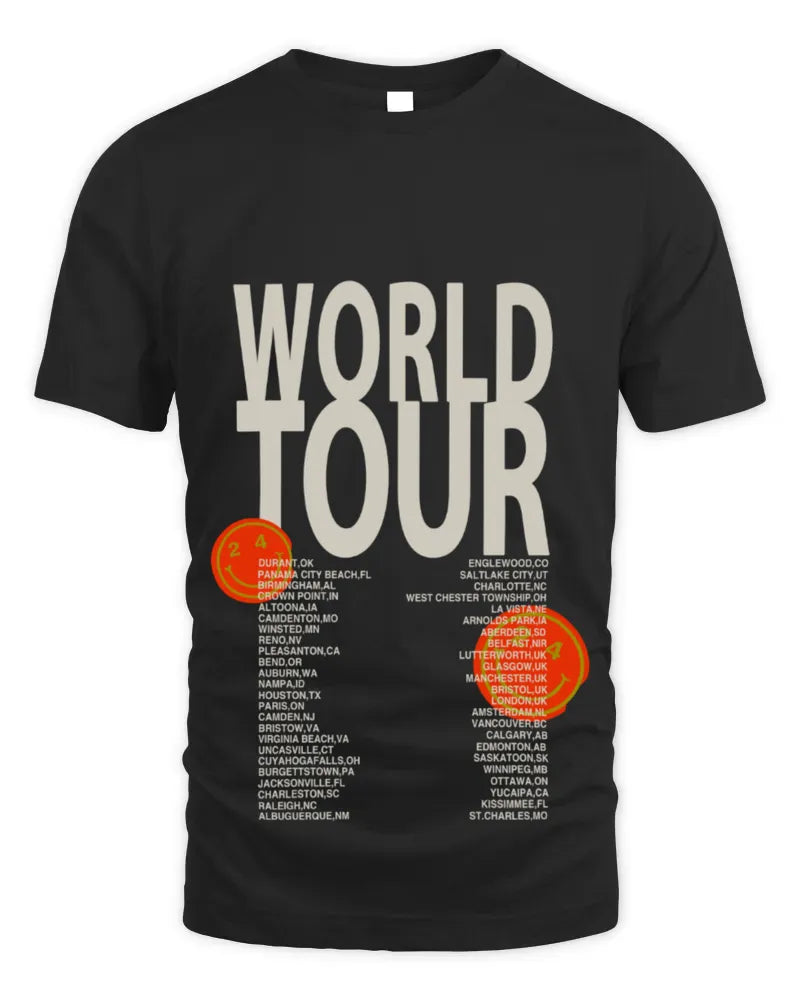 Rd World Tour Tee Russell Dickerson Merch