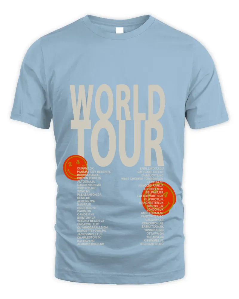 Rd World Tour Tee Russell Dickerson Merch